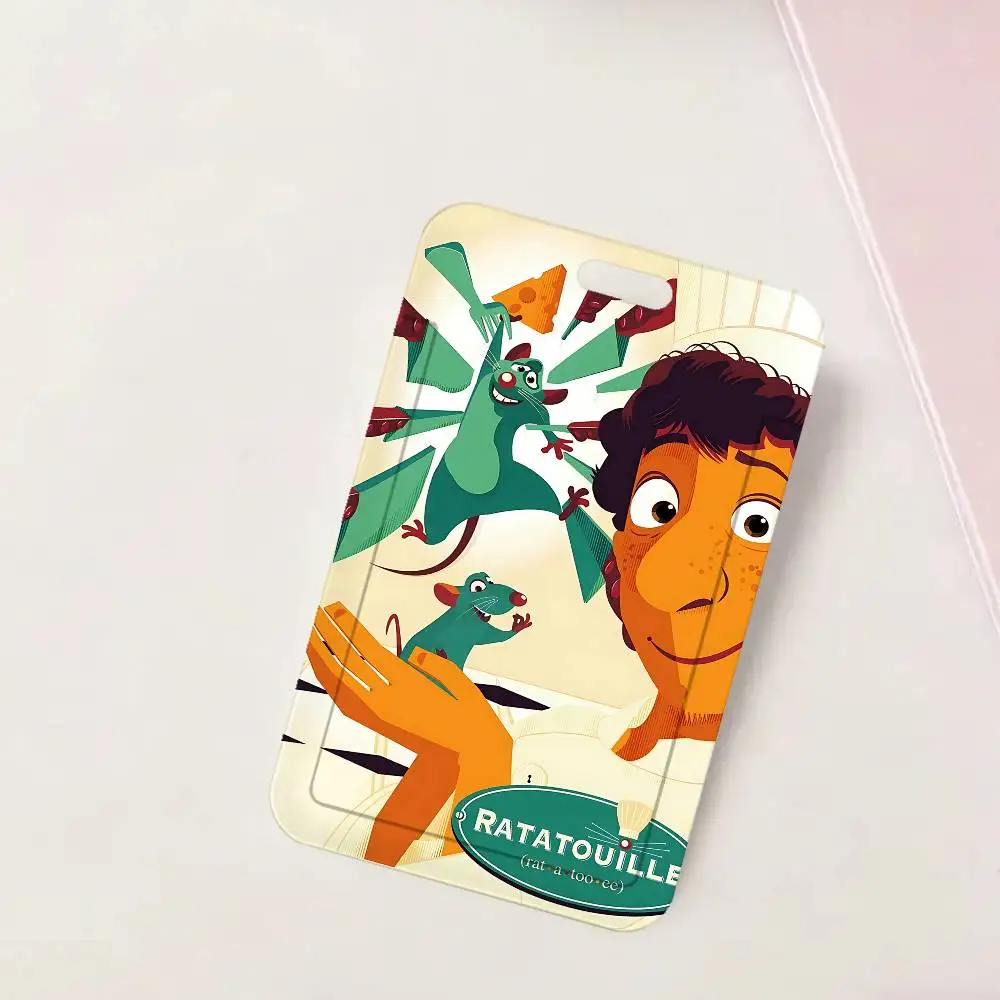 Film R-Ratatouille Kartenhalter mit Umhängeband, Anhänger, Türausweishalter, Schlüsselanhänger, Arbeitsausweishülle, Geschenk – Detail 9