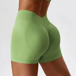 New Women Shorts Seamless High Waisted Women Cycling Jogging Fitness High Waist Push Up Gym shorts Leggings Women Yoga Clothing