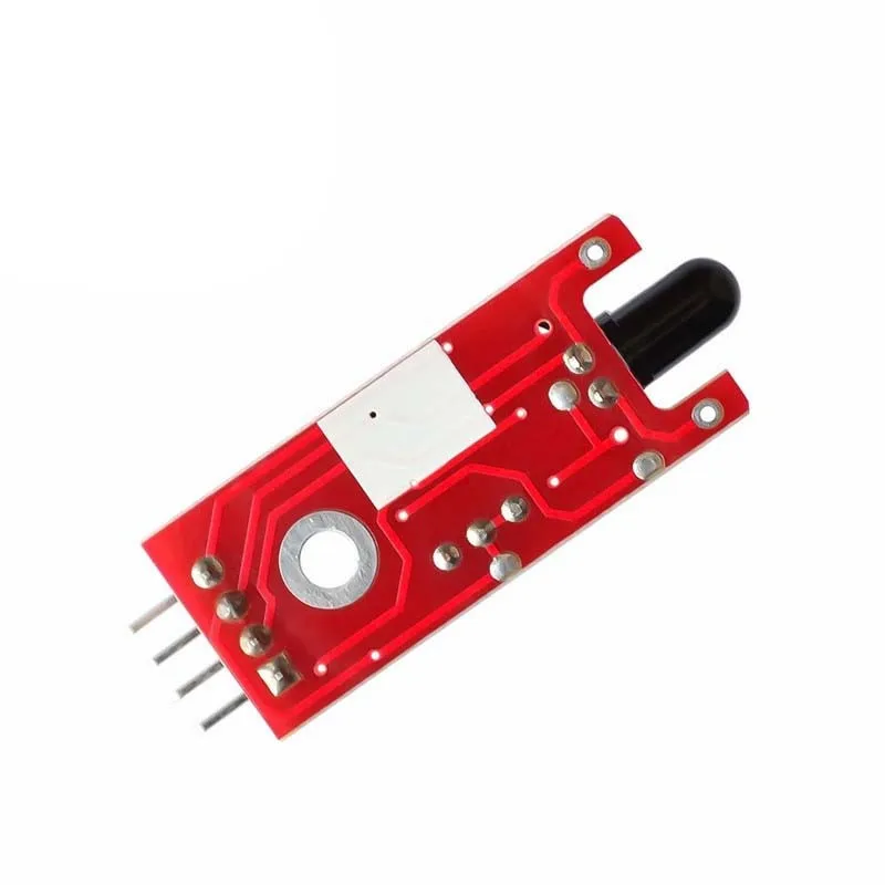 10pcs KY 026 Flame Sensor Module Red Board Fire Detection IR Sensor for Arduino ESP32 Fire Alarm Project