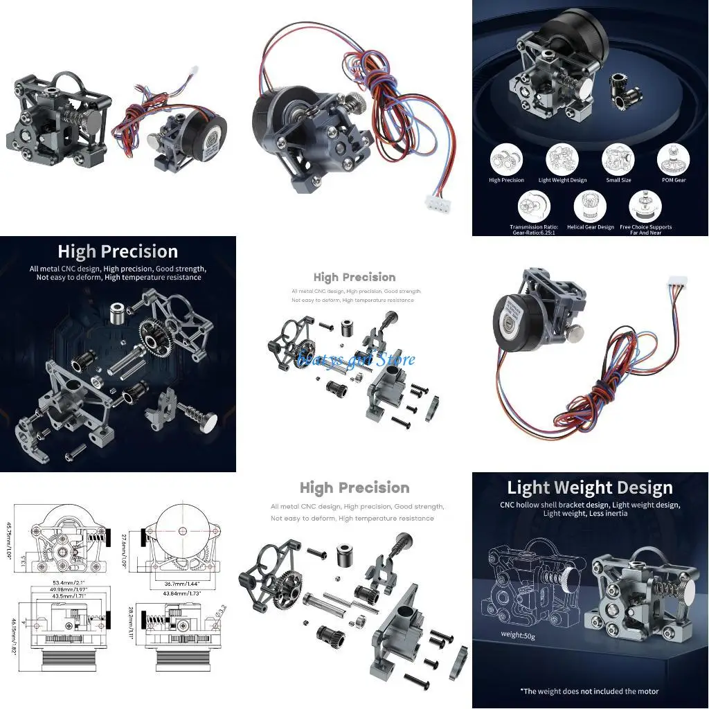 

C7AB All Metal Voron 2.4 Sherpa Mini Extruder High-Temperature Resistance Extruder