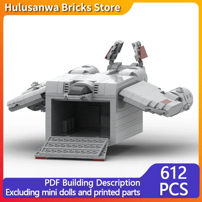 

Популярная киномодель MOC, строительные кирпичи, транспорт, космический корабль, модульная технология, сборка, детские игрушки, костюм, подарки на праздник