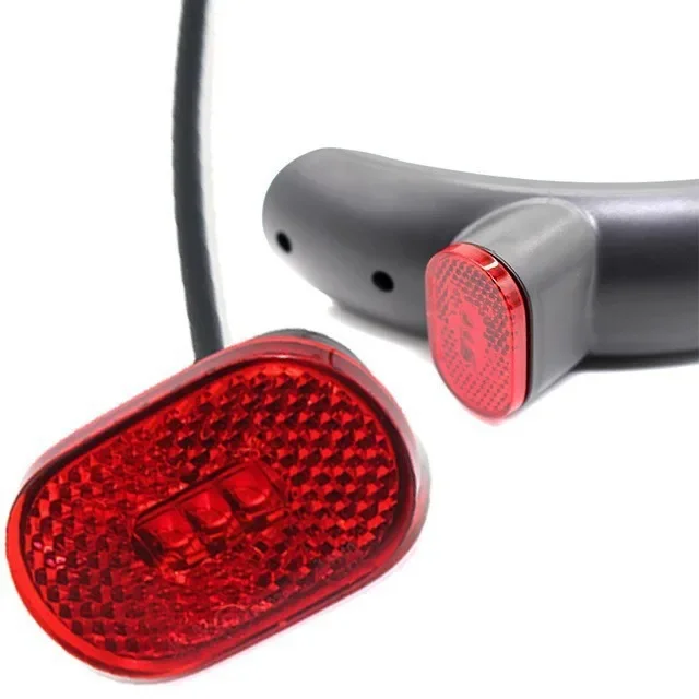 For Xiaomi Pro2 1S  ES5 Electric Scooter Taillight High Brightness Rear Tail Lights Safety Warning Stoplight Repairement Parts
