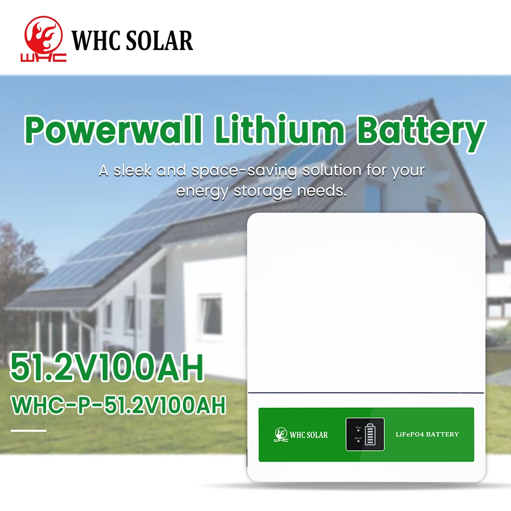 New Energy Solar Energy Storage System Lithium Ion Batteries Lifepo4 Solaire Batteries 48V 100Ah  5Kwh Solar Lithium Battery