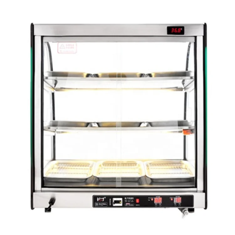 

Горячая продажа, подогреватель еды из нержавеющей стали, дисплей для фаст-фуда, кухонное оборудование для ресторана McDonald's KFC