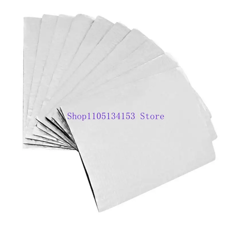 kl23 10Pcs/Pack Car Hood Ceiling Door Acoustic Insulation Mats Waterproof Sound Deadener Pads Soundproofing For Quieter Rides