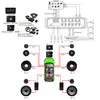 Sennuopu Dp X10 1000w Dsp 프로세서 블루투스 자동차 앰프, 4 채널 클래스 A 자동 오디오, 12 V, 자동차 사운드용 로우 앰프 2