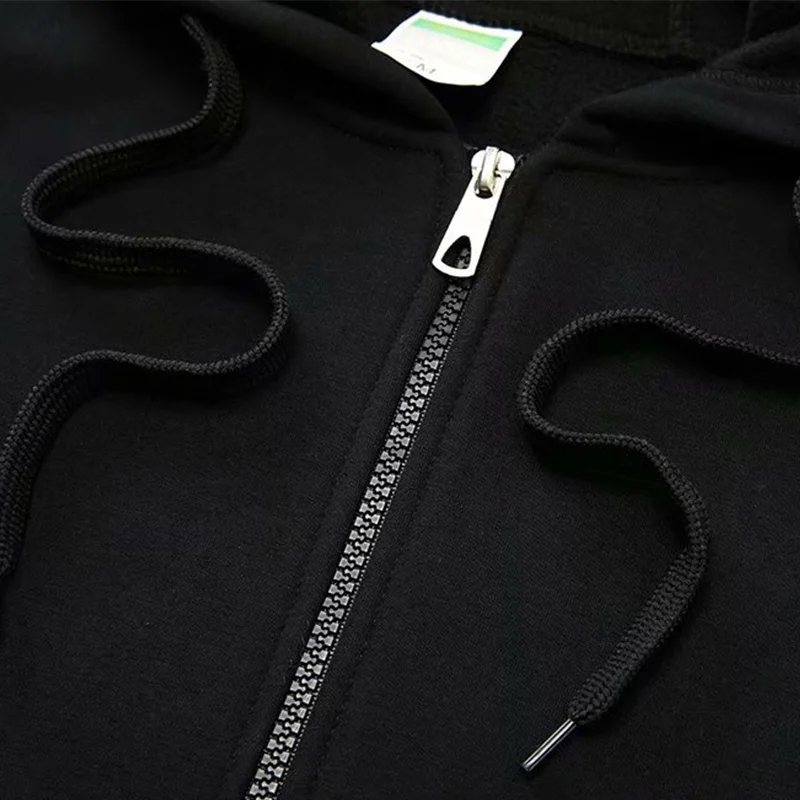 Unisex Custom Print Logo Pullover Zipper Hoodie Cotton Casual Sweatshirt for Men And Women