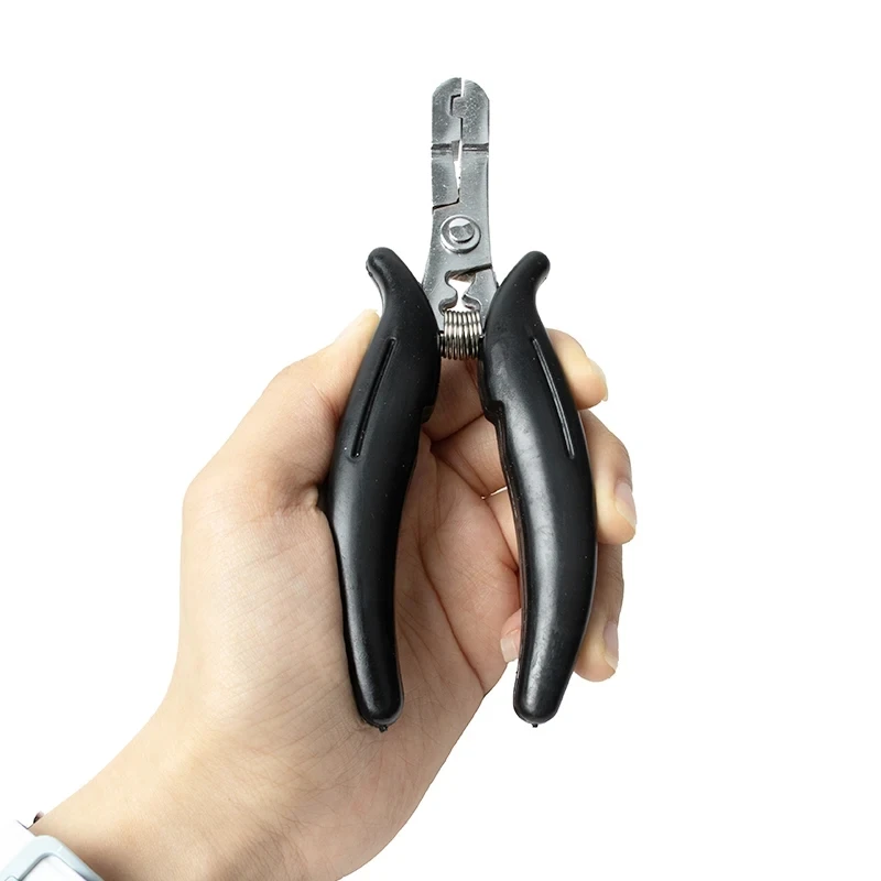 ملاقط لاصقة من الكيراتين PR، وصلات شعر مربعة الفم، مشابك شعر مستعار، أدوات صنع وصلات الشعر، مجموعة أدوات #4