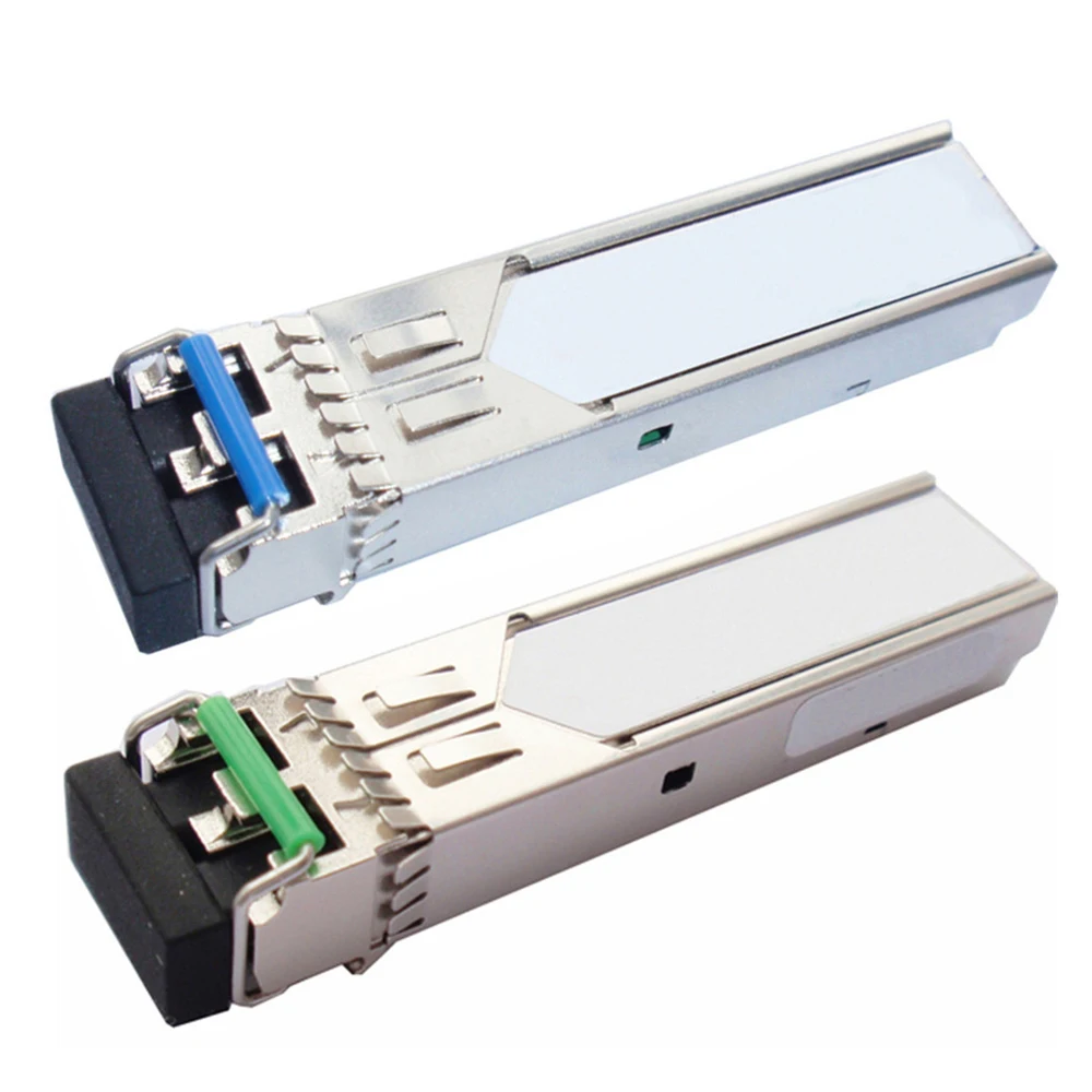 2Pairs 2.5G SFP Module LC BiDi 20KM SM,1310/1490nm 2.488Gbp SFP Transceiver SM DDM Function Compatible with Arista/Huawei