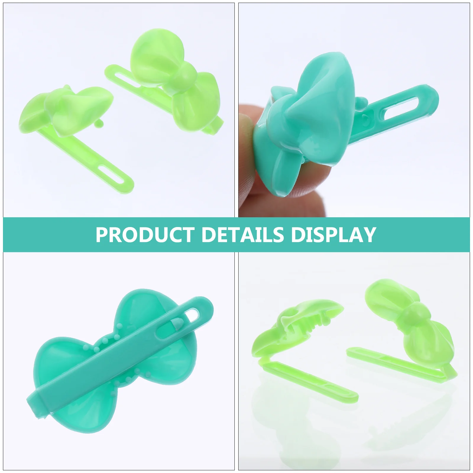 

100Pcs Butterfly Knot Hair Clips Cute Kids Hairpins for Outdoor Party Gift Delicate Baby Girl Hair Clip Set Hairpin