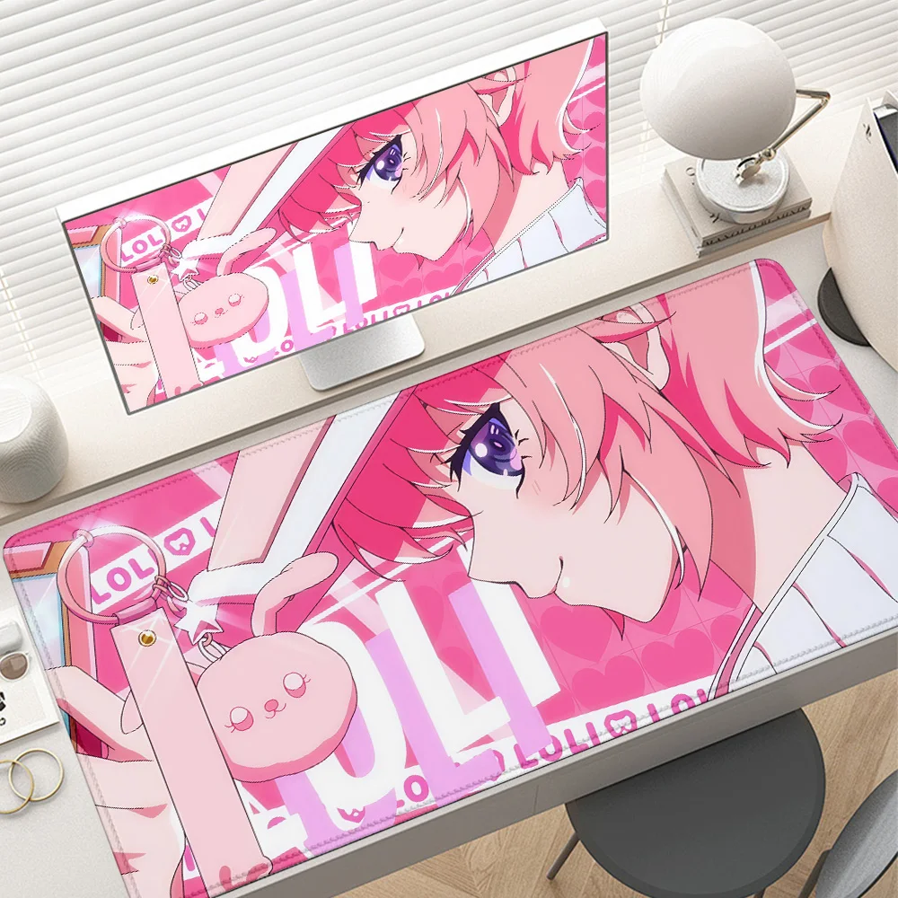 Accesorios de Anime para PC, alfombrilla de ratón de 400x900mm para juegos de ordenador, alfombrillas de ratón HD para ordenador portátil para Be Hero X, alfombrilla de escritorio extendida, alfombrillas para teclado de jugador