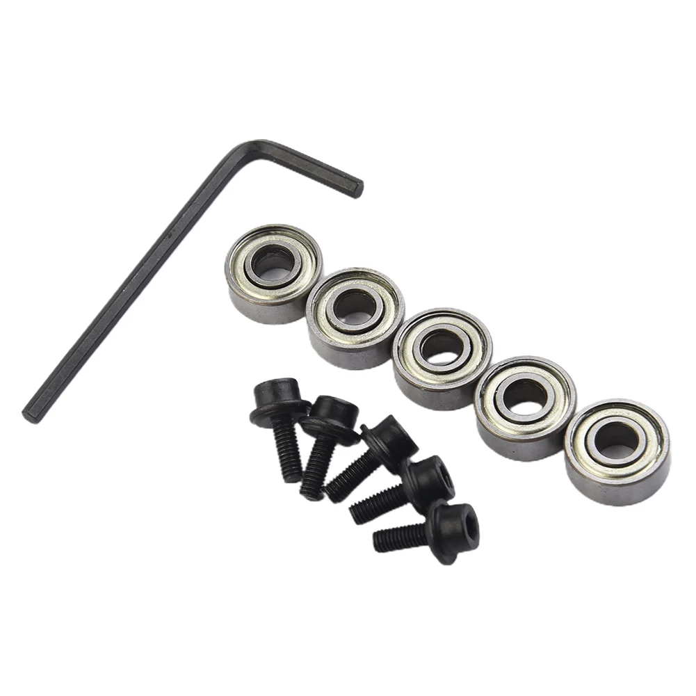 Hex wrenches Bearing Kit Accessories Drilling Ejector Planer Repair Router Bit Screws Steel Equipment Supplies