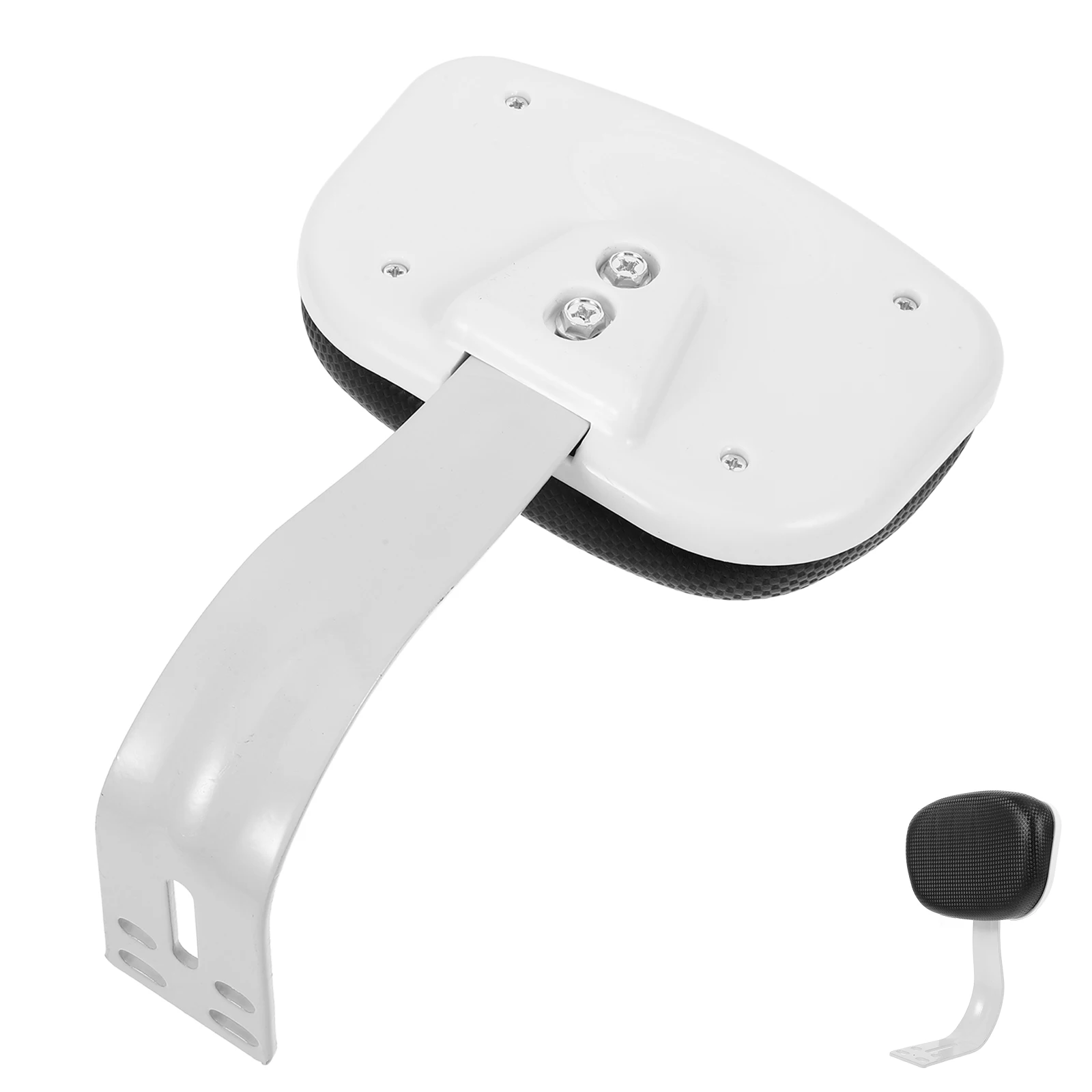 

Sponge Padded Backrest for Electric Bike Wider Comfortable Support Easy Install Replacement Rear Rest for Cycling Safety Seat