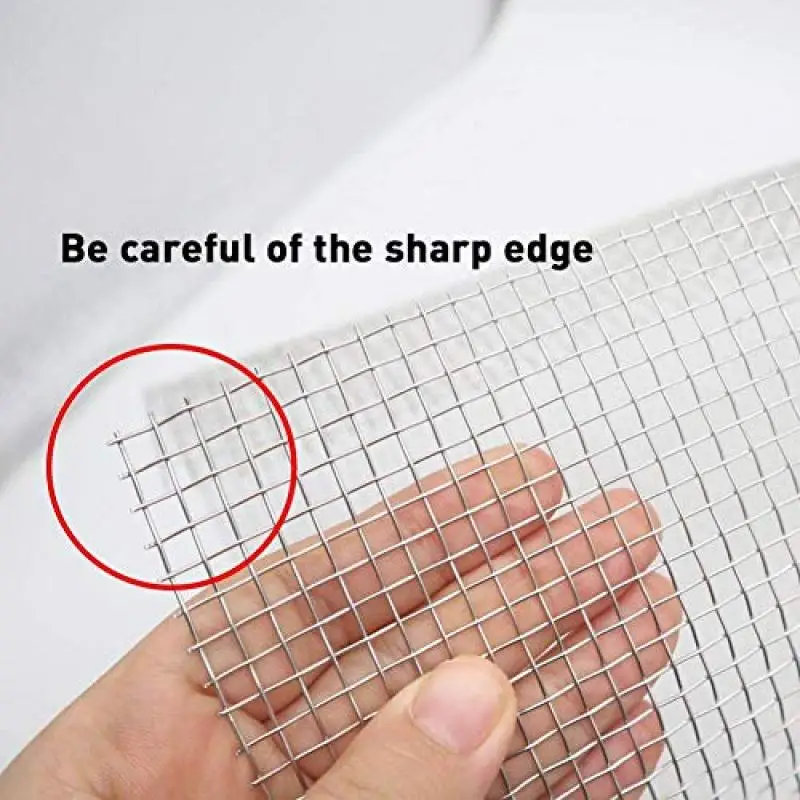 1pcs Stainles Steel Screening Filter 30X30/30x60/30x90cm 10-500Mesh Stainless Steel Mesh stainless filter mesh Woven Wire filter