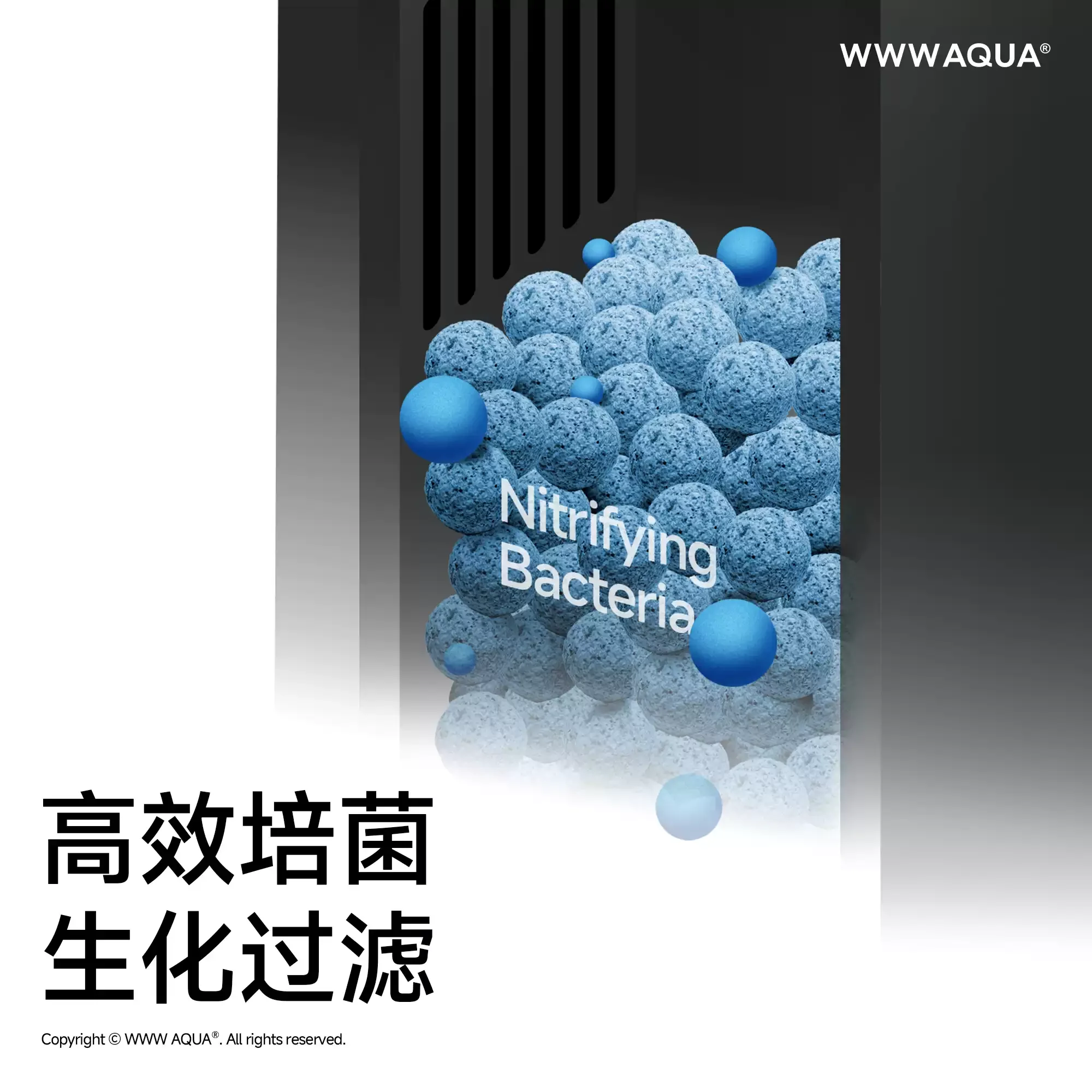 Space Grocery Store Hollow Quartz Ball Filter Material Fish Tank Circulation Filtration System