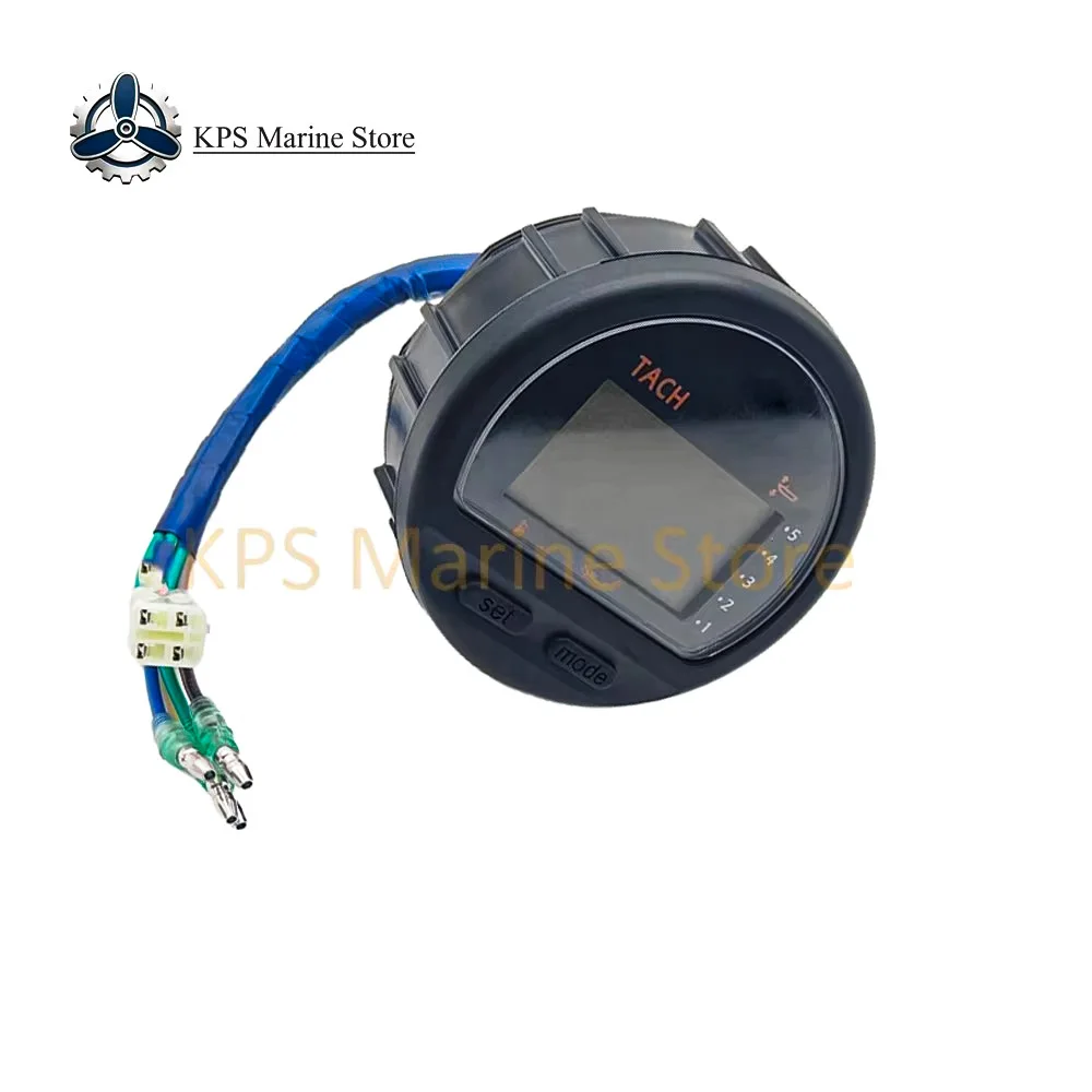 6Y5-8350T-D1 6Y5-8350T-20 Digital Multi-Function Tachometer Gauge For Yamaha Outboard Engine