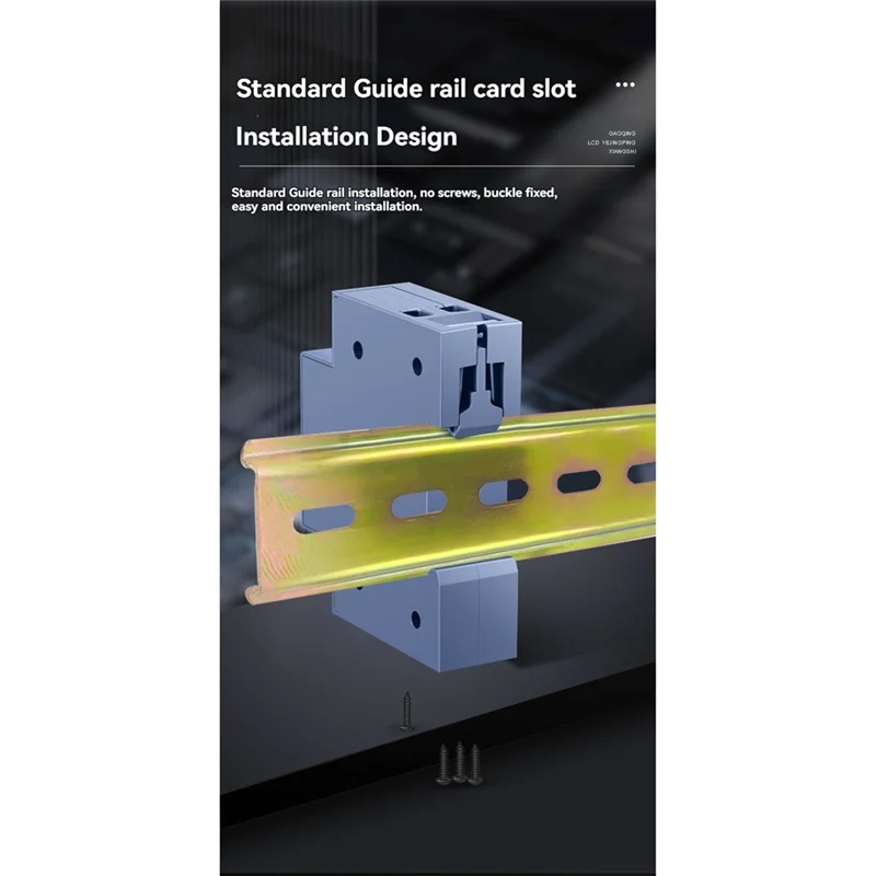 AEE7-TUYA WIFI مقياس الطاقة Din السكك الحديدية جبل الفولتميتر الرقمي مقياس التيار الكهربائي التيار المتناوب 100-290 فولت كيلووات ساعة مقياس الطاقة التحكم عن بعد