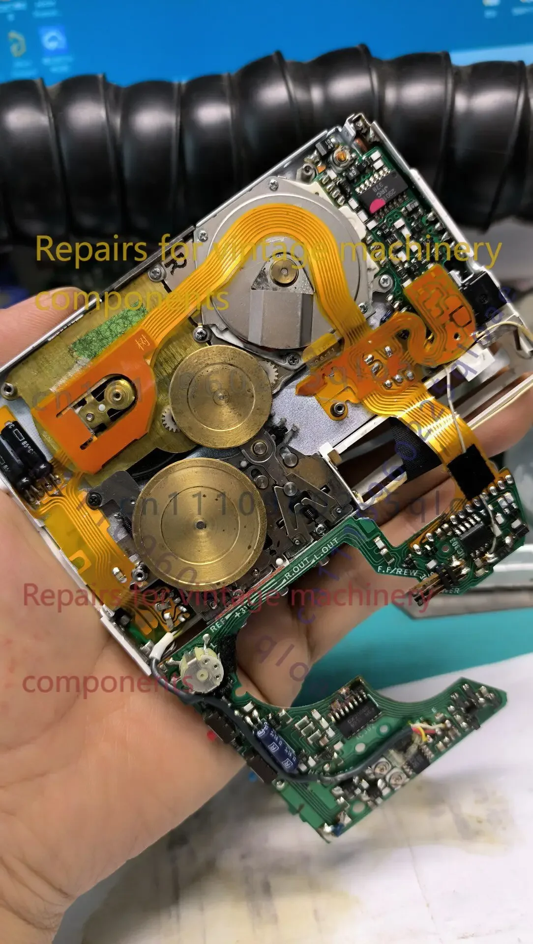 1pcs Magnetic Head Flex FPC Cable For Sony WM-10 WM-20 Retractable Cassette Walkman Replacement Repair Spare Part