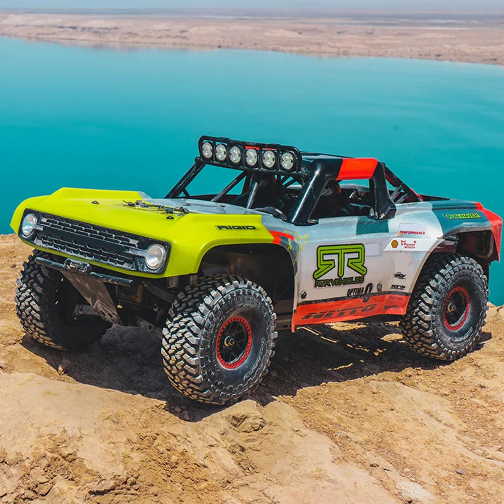 1/7 RTR U4 Simulatie RC Afstandsbediening Elektrische 4 W Racing Korte Vrachtwagen Terreinwagen 10702 4074