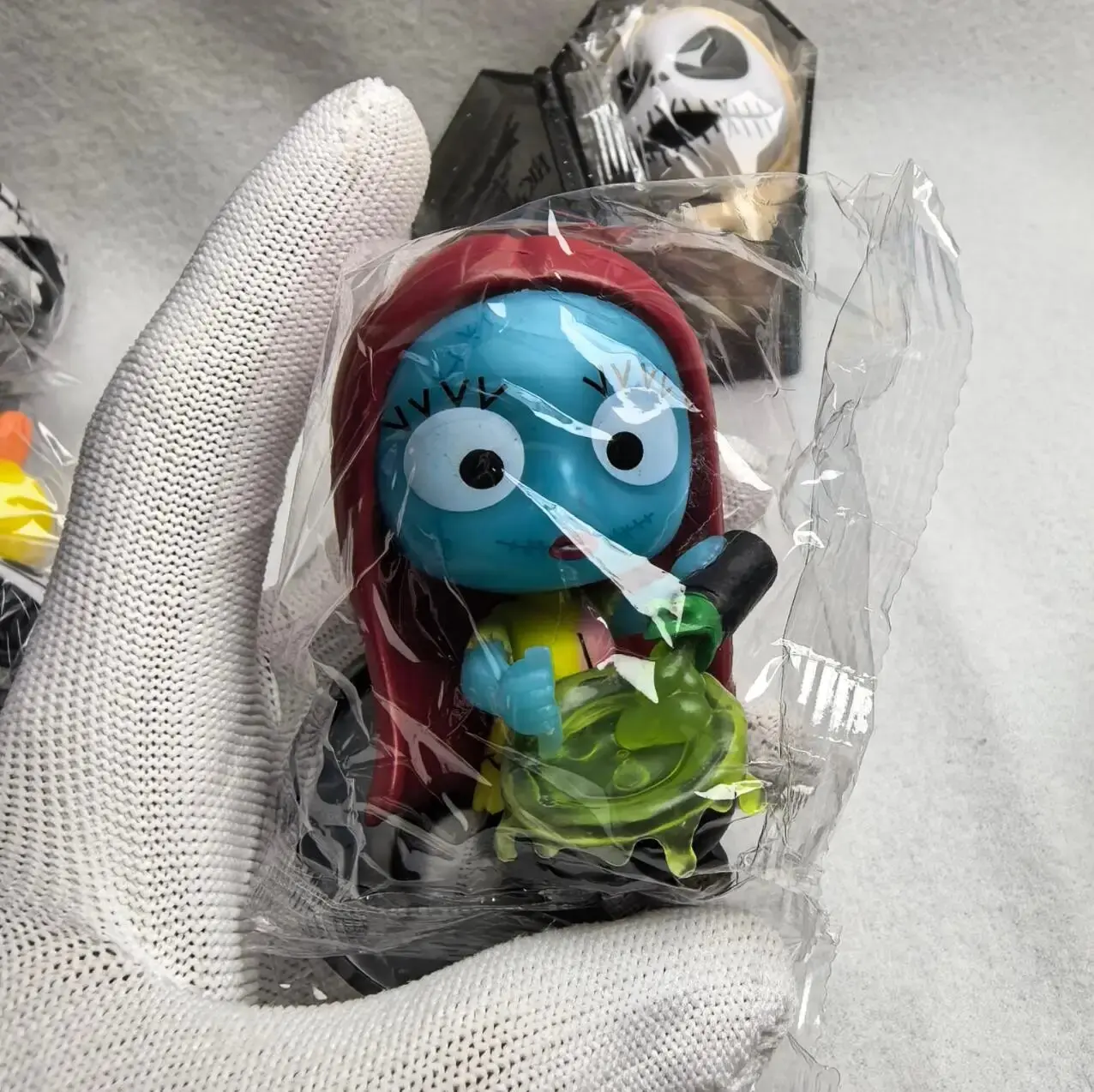 ホットトイズ ナイトメア・ビフォア・クリスマス ブラインドボックスフィギュア ジャック サリー コスビー コレクタブルフィギュア人形 友人 誕生日プレゼント