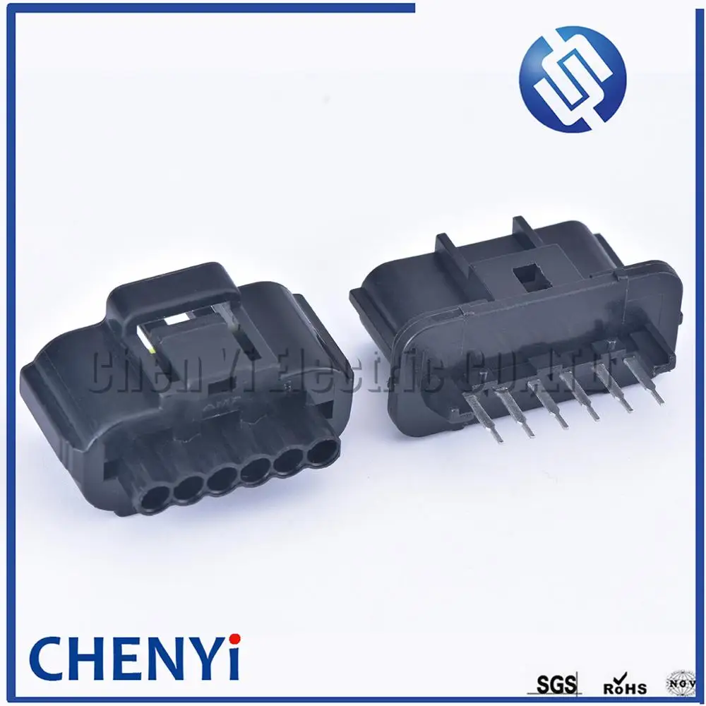 6 Pin 184060-1 Car Accelerator Pedal Connector Female or Male Auto Gasoline Pump Plug For Ford Focus Hyundai