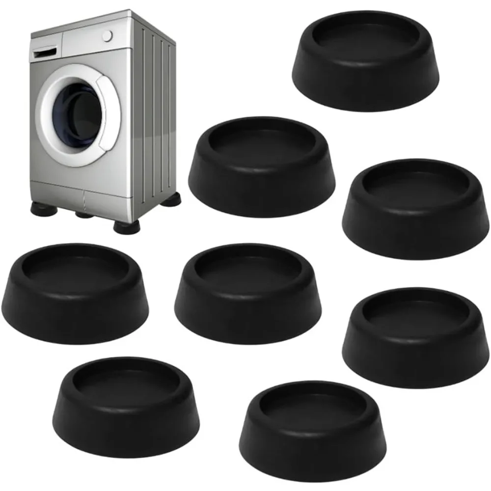 4PCS Washing Machine Anti Vibration Pad Silicone Anti Slip Shock Absorbing Mat Noise Reducing Base for Furniture Leg Accessories