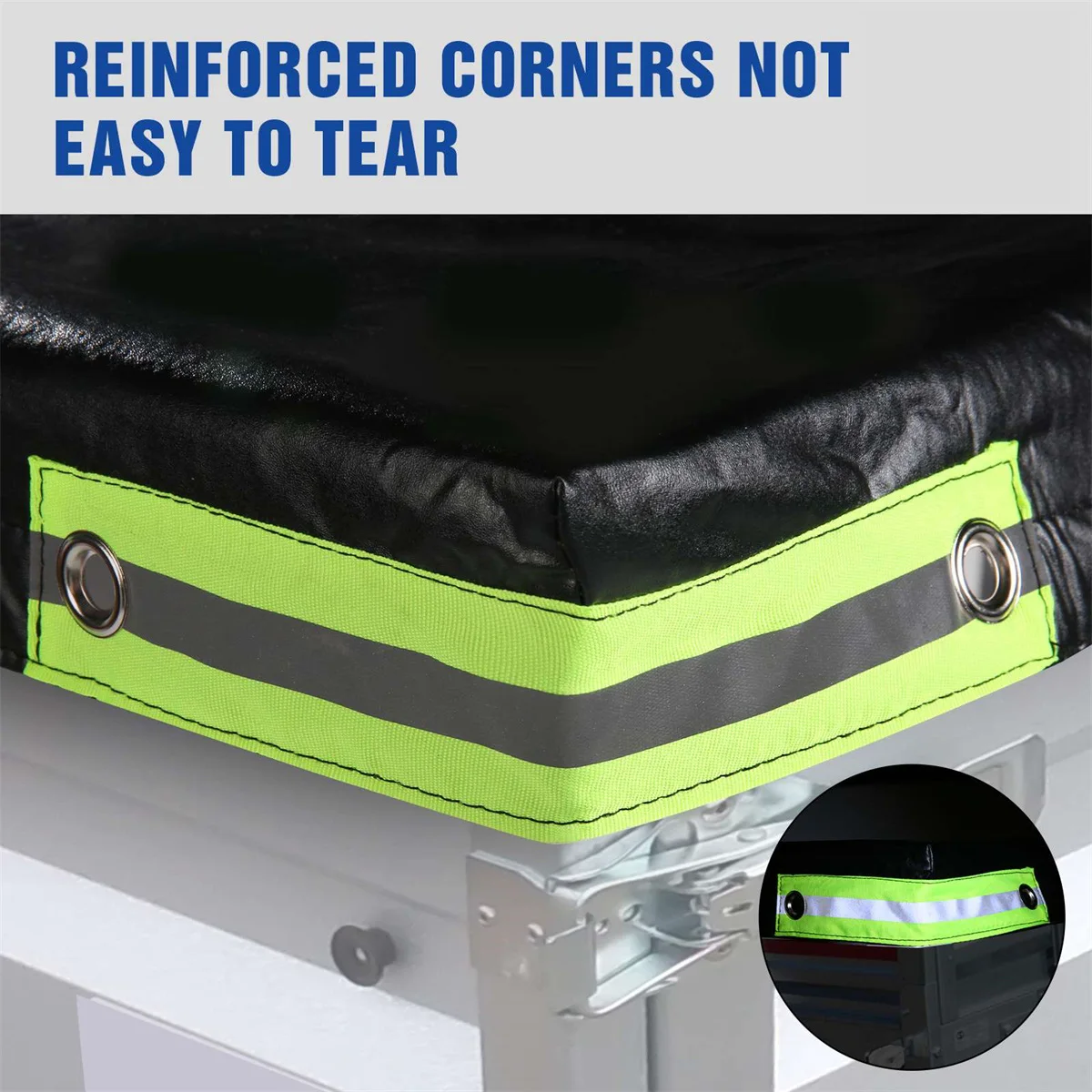 Universal RV Caravan Trailer Cover Roof Canopy Sunshade Waterproof Dustproof Windproof Outdoor Protection