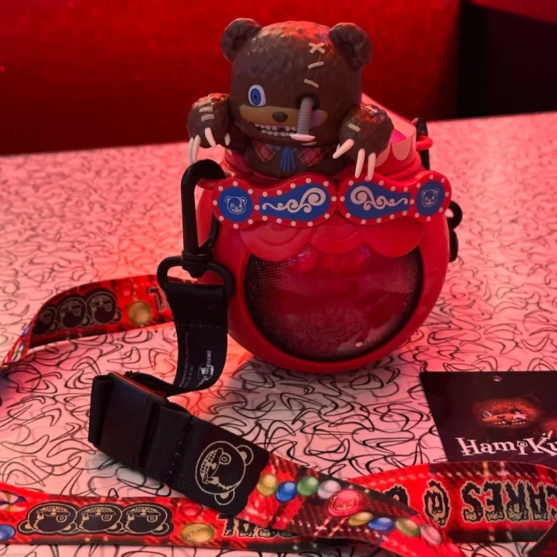 

Hamixiong Bear Halloween, ограниченная серия, бутылка для воды, сувенир через плечо, подлинная глобальная чашка, памятная игрушечная фигурка