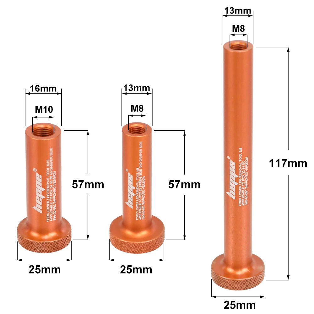 Heppe Fahrradgabel-Federdämpfer-Entfernungswerkzeug, Gabel-Unterbein-Entferner für FOX 32 34 36 38 40 SC TC Vorderradgabel-Reparatur und Wartung – Detail 2