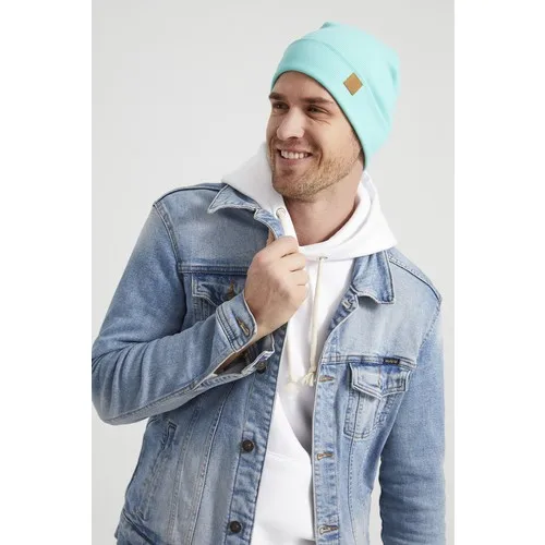 Butikgiz Male Young Aqua Blue Hat Beret-Sports Casual Cotton Handmade with Domestic Production Quality