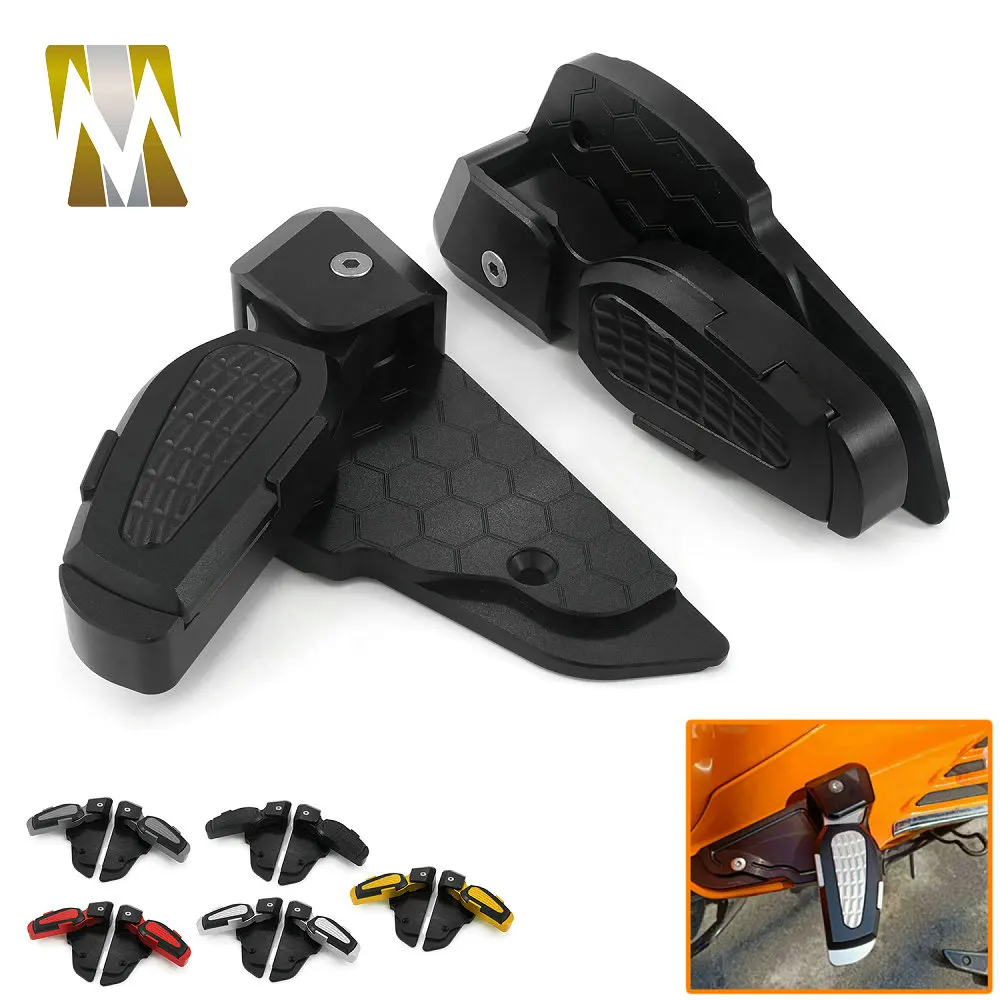 

For Sprint Primavera 125 150 Sprint150 2017-2020 Motorcycle Foldable Foot Pedal Rear Footpegs Extension Rear Passenger Footrests