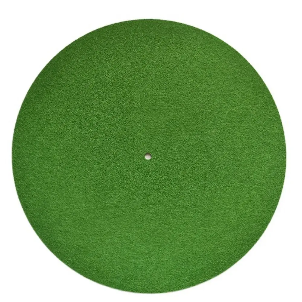 3mm Thick Felt Turntable Platter Mat Anti-static Anti-Vibration LP Slip Mat Minimize Motor Noises Professional Record Mat