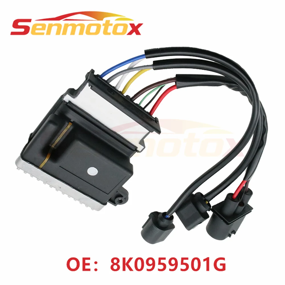 

8K0959501G Engine Cooling Fan Control Module For Audi A4 A5 A6 A7 Q3 Q5 Allroad 2.0L 3.0L 8K0959501H 8K0959501C 8K095 9501G