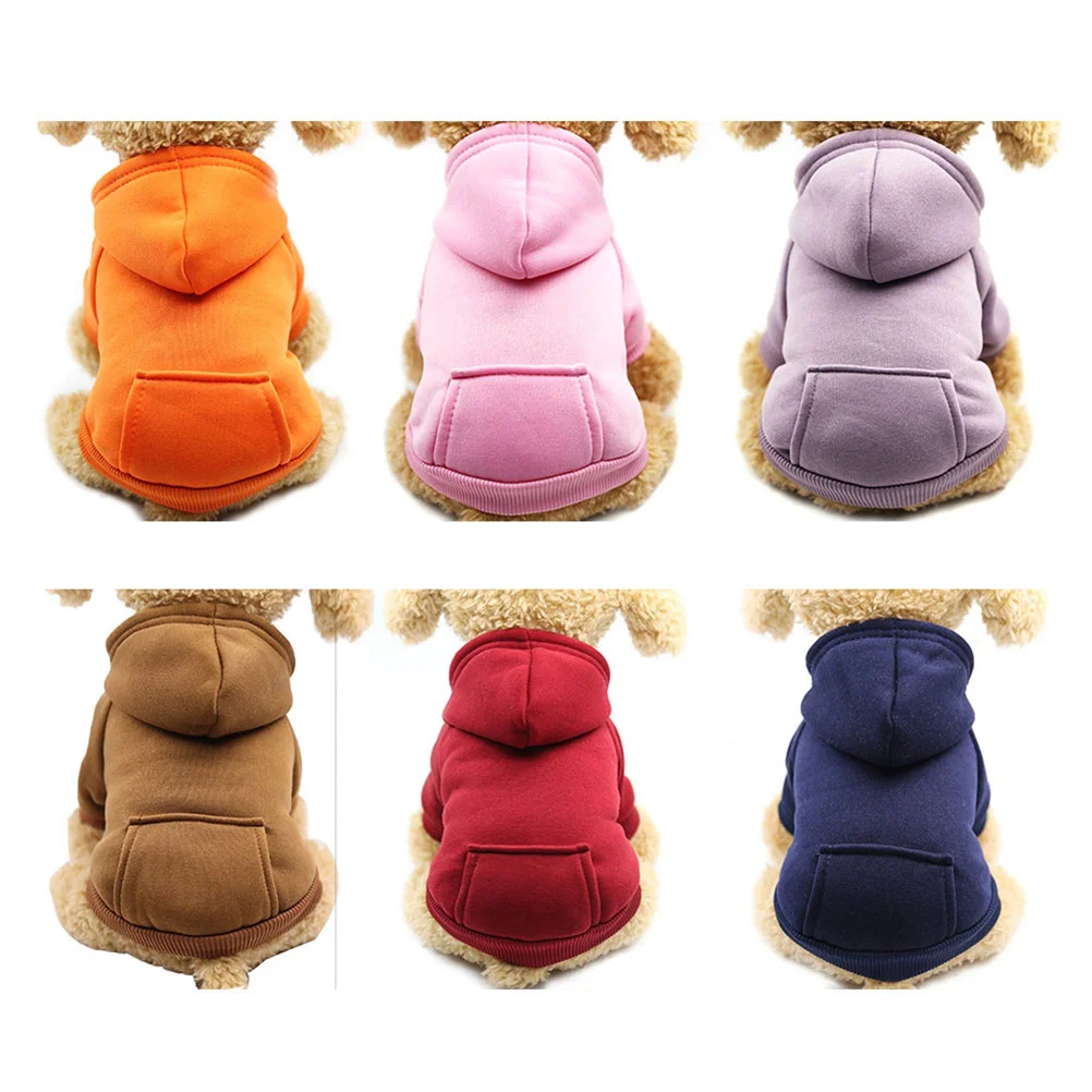 

Pet Sweater Dog Coats for Winter Cold Weather Warm Clothes Dress Small Puppy Jacket Autumn And