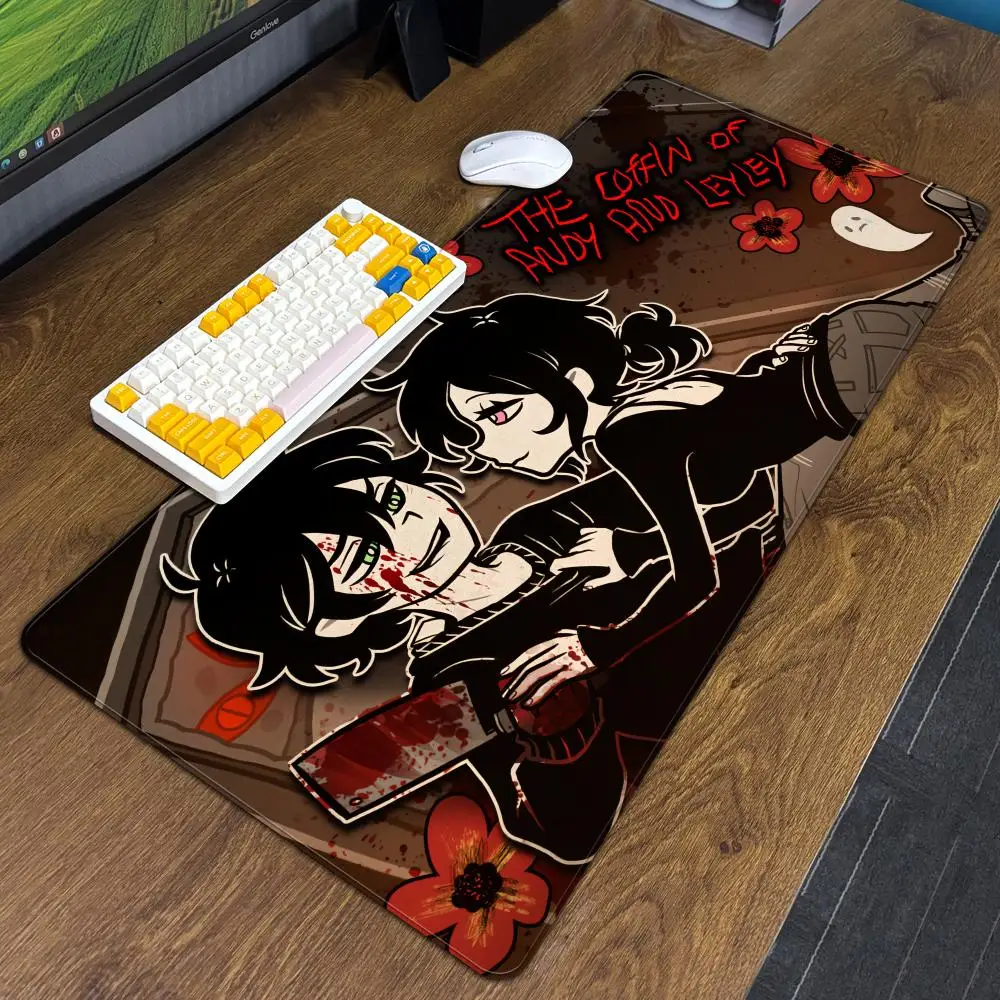 The C-Coffin Of Andy And Leyley Mouse Pad XXL Computer Accessories Large Keyboard Laptop Table Pad The New Product Gamer Gaming