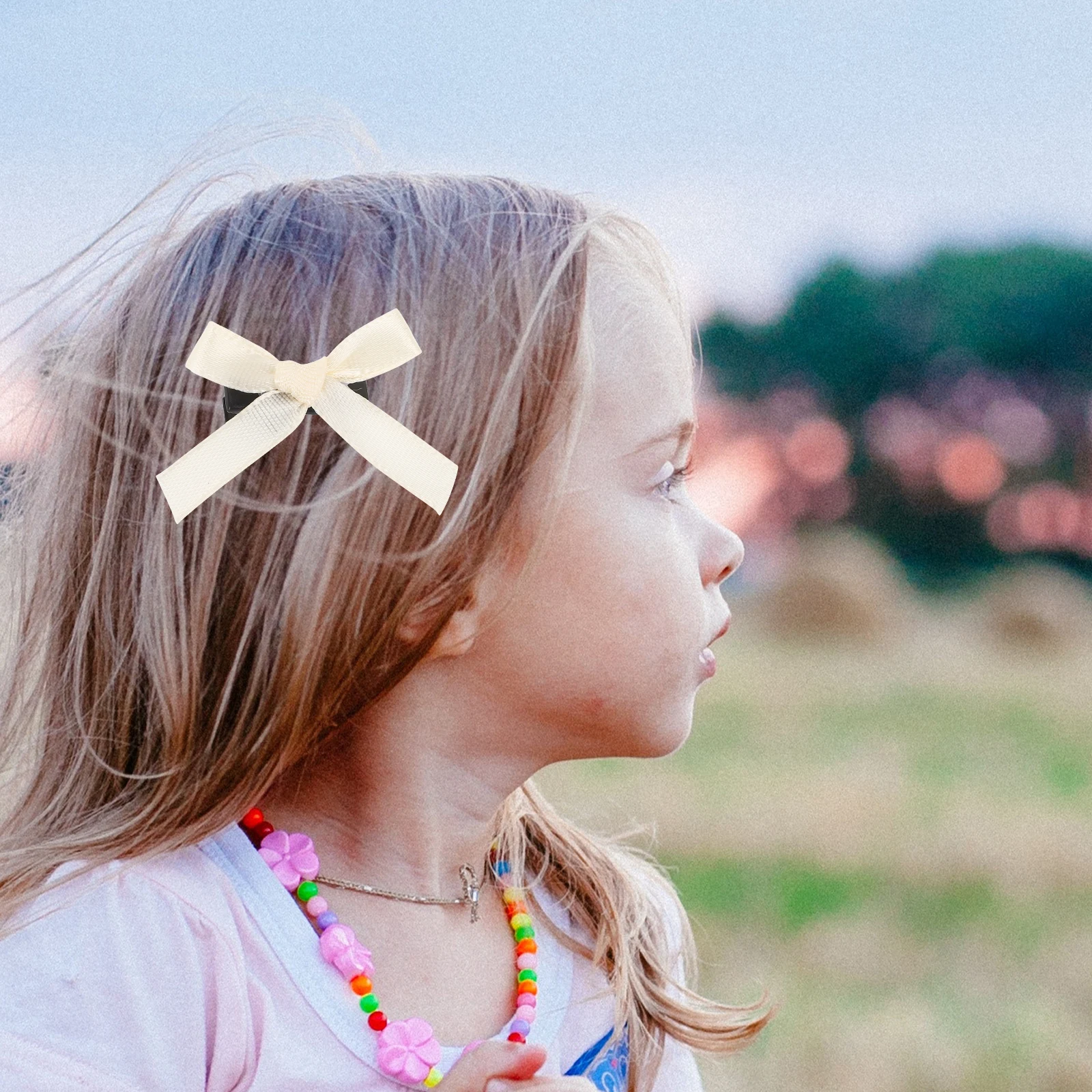 

10 шт. очаровательных заколок-бантиков для девочек, легкие и универсальные аксессуары для волос, маленькие заколки-бантики для девочек