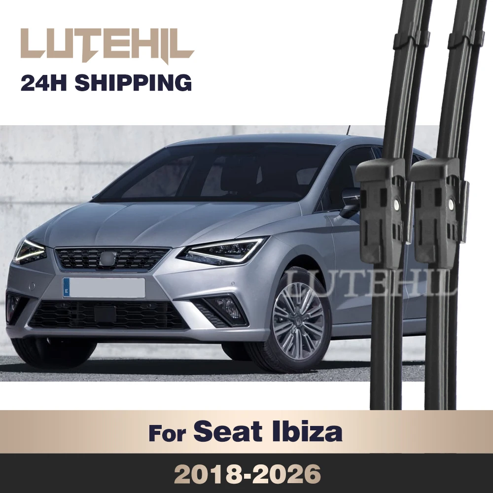 

For Seat Ibiza SE270 6F 2018-2026 2019 2020 2021 2022 Wiper Front Wiper Blades Windshield Windscreen Window Brush 26"+16"