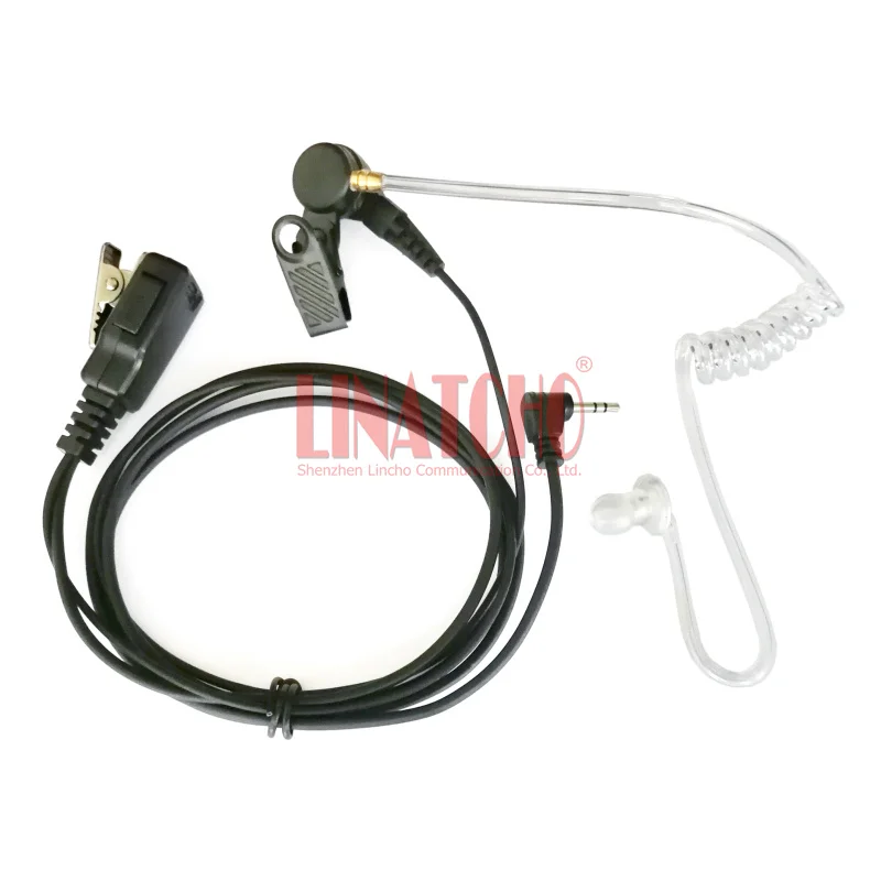 T6200 T6210 T6212 T6220 Walkie Talkie Acoustic Tube Transparent 2.5MM Earphone