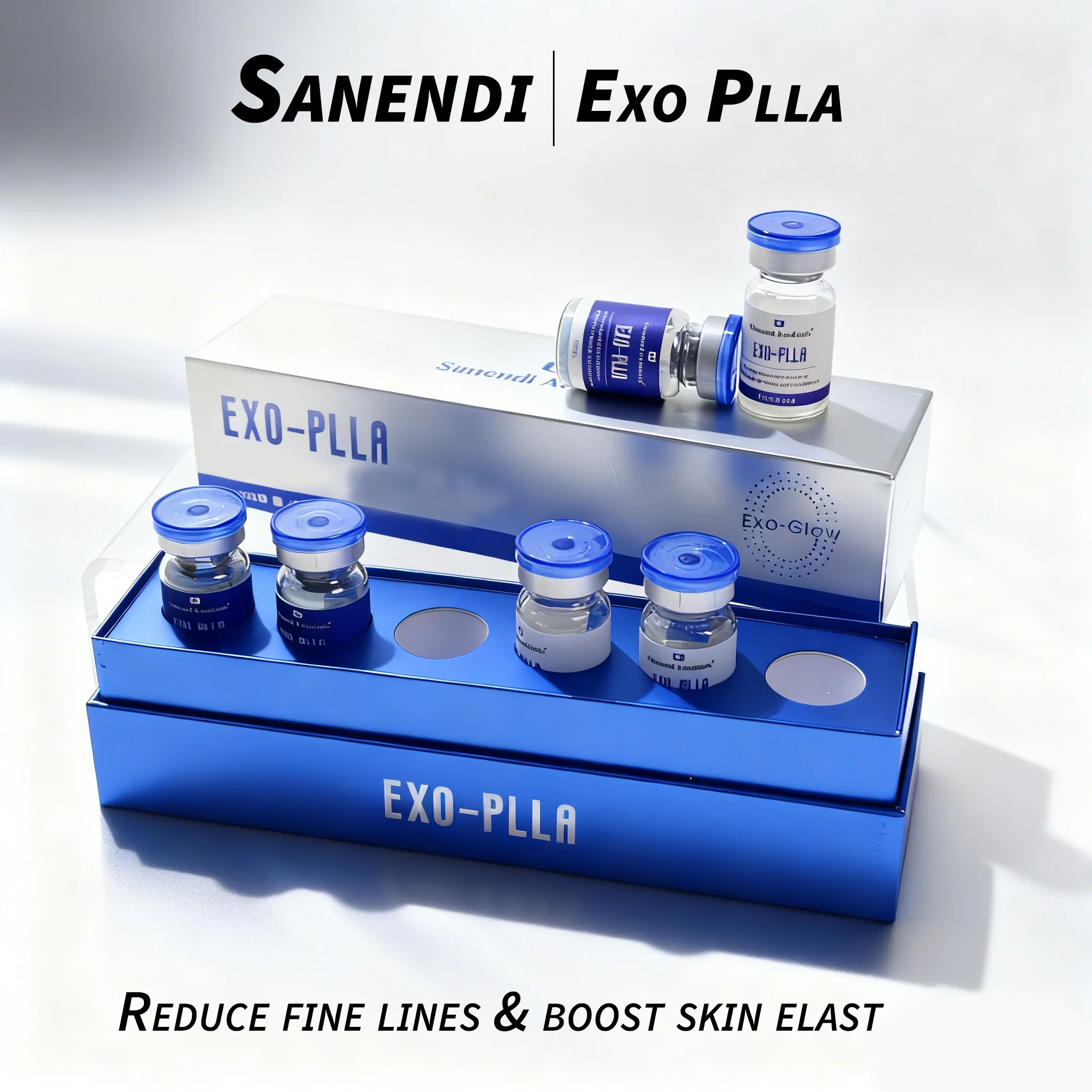 

Sanendi Facial Hydration and Moisturizing Set Contains EXO+PLLA Essence Skin Lifting and Firming Niacinamide Soothing Serum