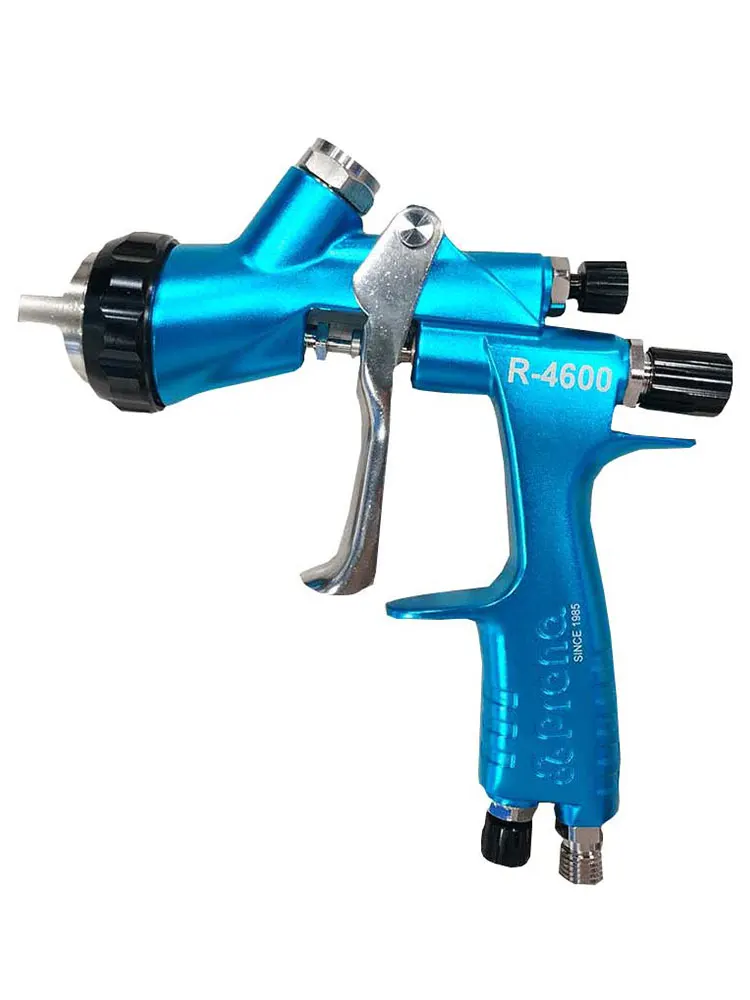 Taiwan spray gun  4600 hvlp low pressure spray paint car spray paint tank 1.3/1.4 caliber   high atomization  blue gun body