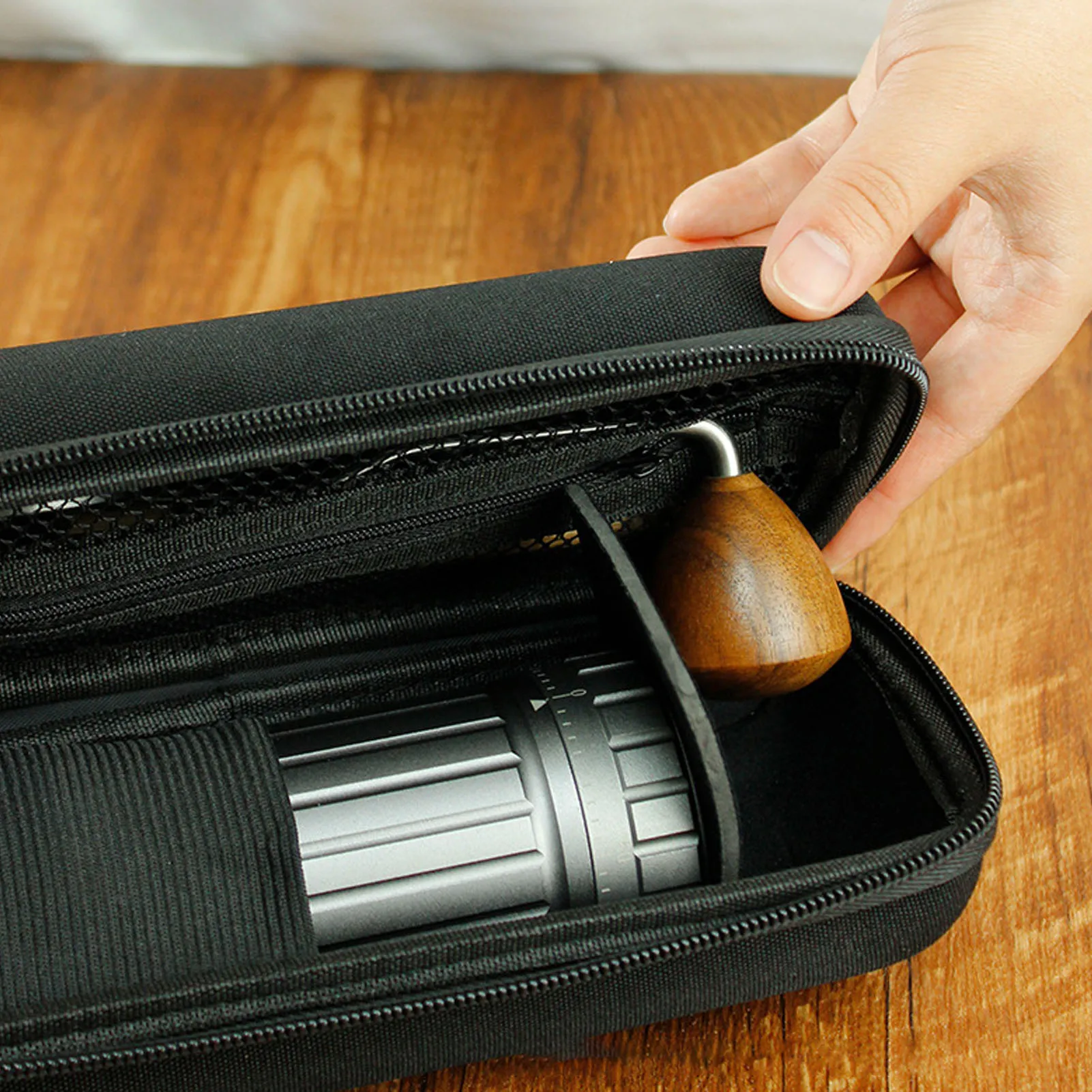 Manual Coffee Grinder Bag Carrying Storage Case Waterproofing Travel Bag for Protection