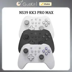 GuliKit NS39 KK3 MAX Controller,KingKong 3 Gamepad with Hall Effect Joysticks & Triggers for Windows Nintendo Switch Android iOS