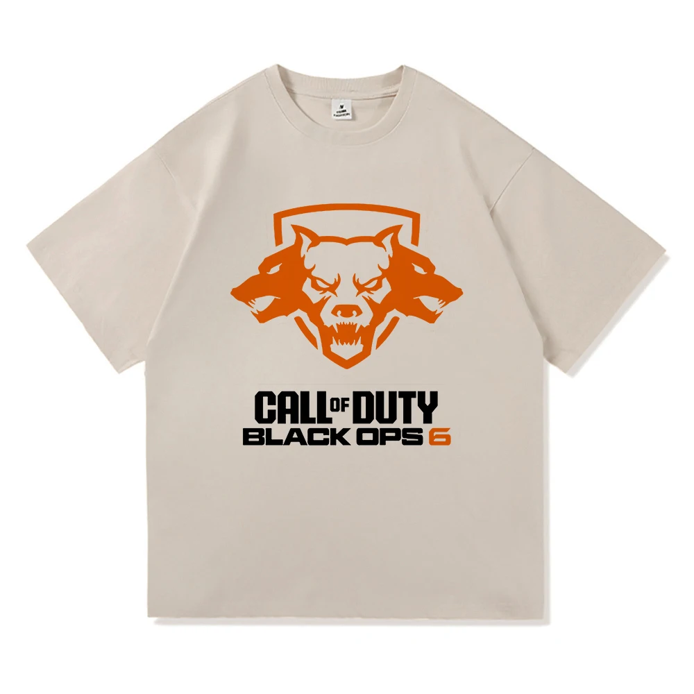 Call of Duty Black Ops 6 T Shirt Fashion Men Clothing Harajuku Unisex High Quality Cotton Tops Graphic T Shirts Game Lover Gifts