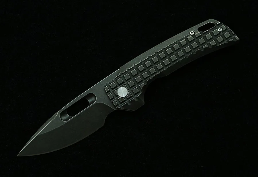 LEMIFSHE K110/M390 شفرة التيتانيوم/ميكارتا مقبض سكين للفرد في الهواء الطلق التخييم المطبخ بقاء أداة EDC متعددة الوظائف