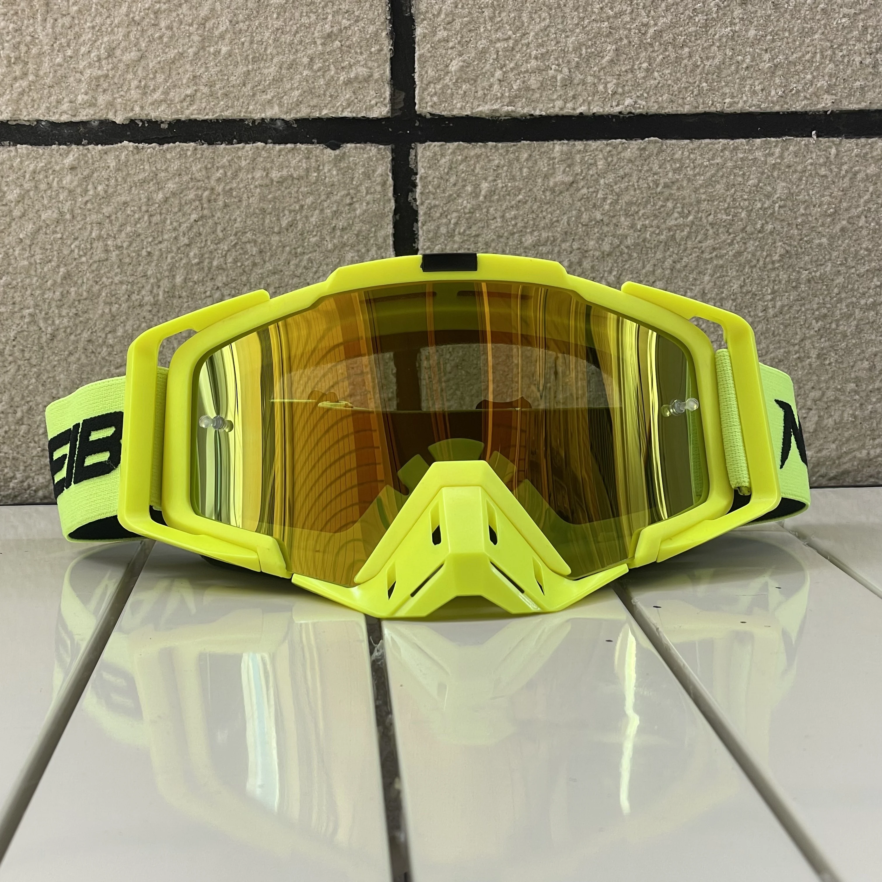 Moto Riding Goggles - Anti-Fog/Scratch, Men’s Dirt Bike/Cycling/Mountain Motorcycle Glasses