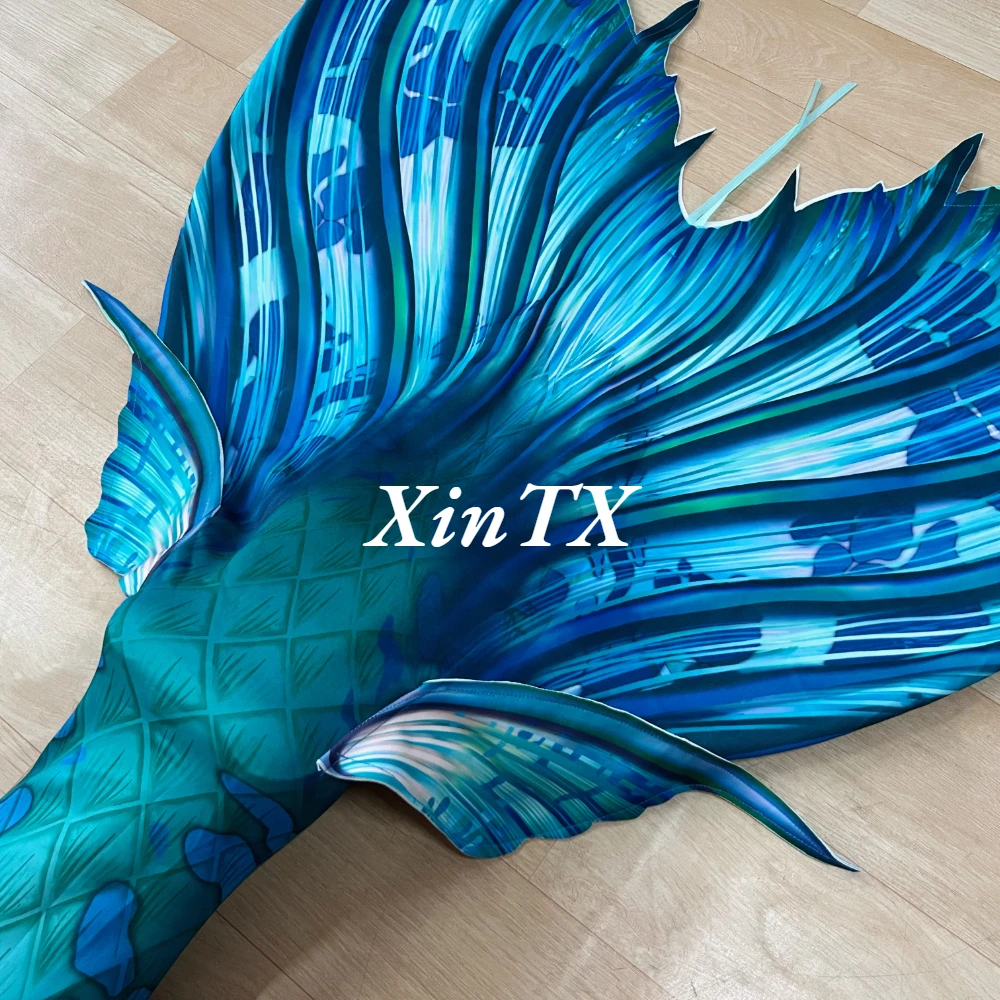 New Women Mermaid Tail Adult Big Mermaid Tail Club Sexy Bikini Swimsuit Bra Oceanarium Performance Pool Party Stretch Fabric2024