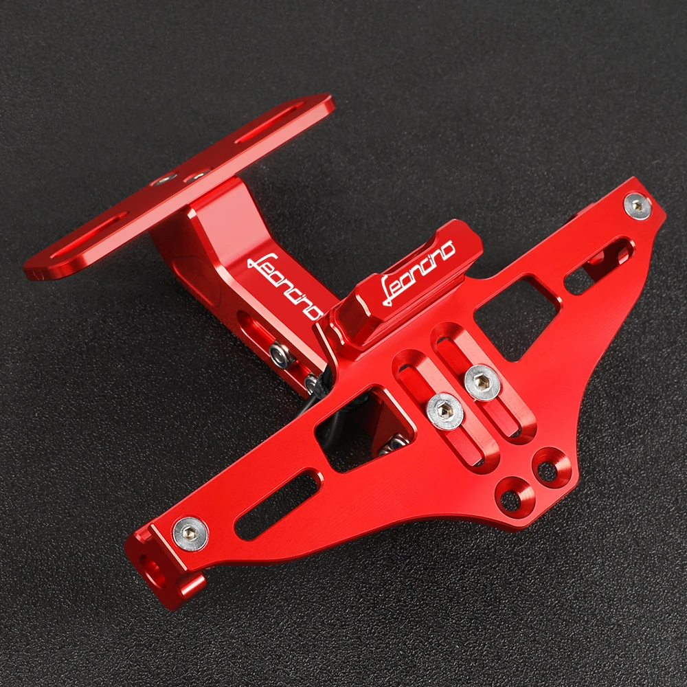 

For Benelli Leoncino 250/400/500/800 BJ500 All Year License Plate Holder Bracket Motorcycle Rear Tail Tidy Fender Eliminator Kit