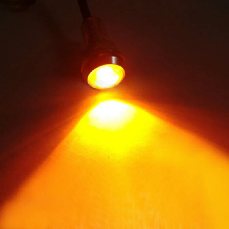 10pcs 12v Small Mini Spotlight Amber Orange 1800k Yellow 2200k Ice Blue 3000k 4000k 6000k Outdoor Garden Yard Logo  Backlight