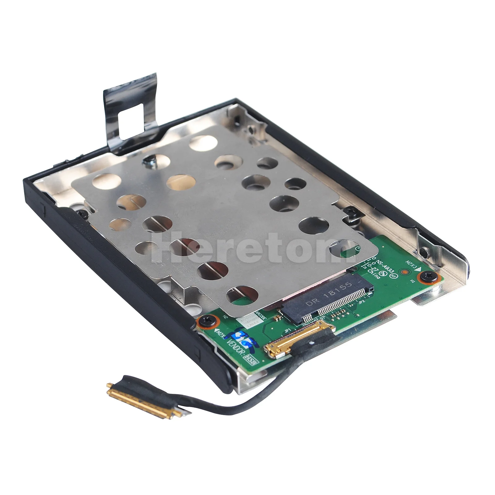 Dla Lenovo ThinkPad T470 T480 SSD HDD NVMe M.2 Adapter Caddy z kablem 01AX994 00UR496 02DL692