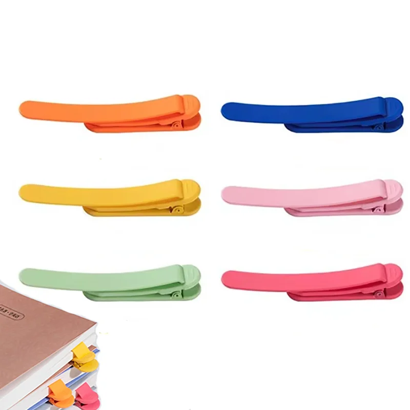 3Pcs Silicone Bookmarks Book Accessories Reading Essentials Unisex Page Markers For Students Office School Supplies